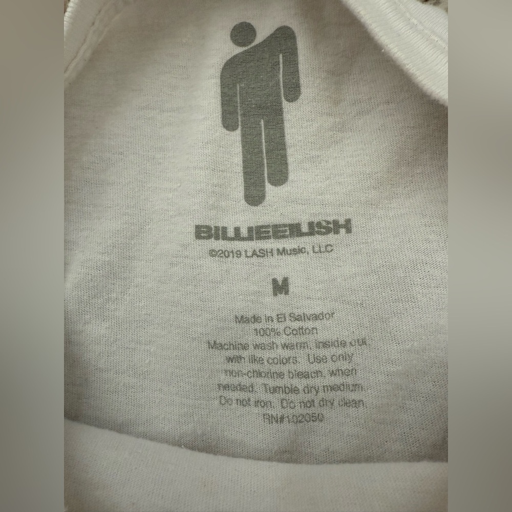 Billie Eilish Graffiti Unisex T-Shirt - Picture 2 of 2